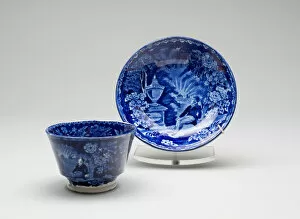 Cup And Saucer Gallery: Cup and Saucer, c. 1825. Creator: Unknown