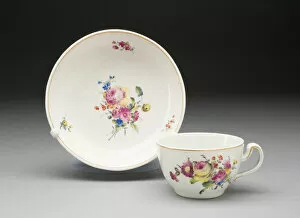 Cup And Saucer Gallery: Cup and Saucer, Hague, The, 1778 / 86. Creator: Unknown
