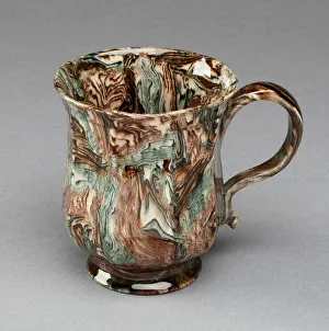 Cup, Staffordshire, 1750 / 59. Creator: Staffordshire Potteries