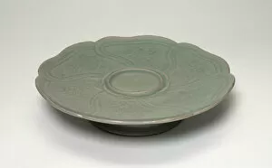 Cup Stand with Overlapping Petals and Floral Sprays, Korea, Goryeo dynasty (918-1392)