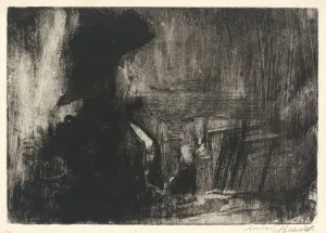 The Cup of Tea, 1883. Creator: Paul Albert Besnard