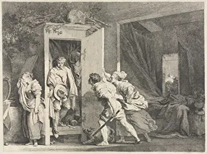 1732 1806 Prints: The Cupboard, 1778. Creator: Jean-Honore Fragonard (French, 1732-1806)