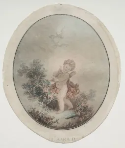 Cupid, 1777. Creator: Jean Francois Janinet (French, 1752-1814)