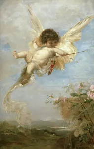 Cupid, 1878. Creator: Julius Kronberg