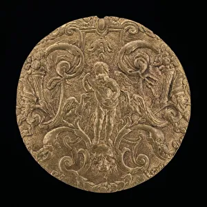 Repousse Gallery: Cupid Playing on the Lute, second quarter 16th century. Creator: Unknown