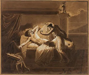 Awakening Prints: Cupid and Psyche, 1821. Creator: Giuseppe Cammarano
