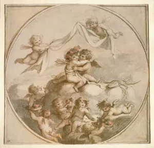 T Fisher Unwin Collection: Cupid and Psyche, 1903. Artist: Lady Diana Spencer