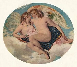 Studio Volume 85 Collection: Cupid and Psyche, 19th century. Artist: William Etty