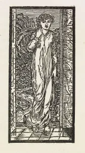 Epic Poem Prints: Cupid and Psyche - Psyche entering the Garden of Cupid's Palace