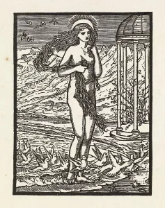 Epic Poem Prints: Cupid and Psyche - Venus on the Margin of the Sea