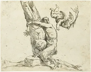 Beating Prints: Cupid Punishing a Satyr, n.d. Creator: Jusepe de Ribera