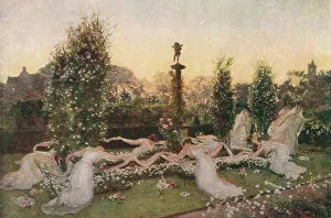 Bibby Prints: Cupids Garden, c1900, (1912). Artist: John Henry Lorimer