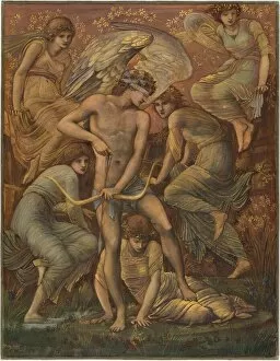 Blindfold Gallery: Cupids Hunting Fields, 1885. Creator: Sir Edward Coley Burne-Jones