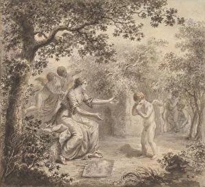Mythological Figure Gallery: Cupids ruse, 1792. Creator: Hans Veit Friedrich Schnorr von Carolsfeld