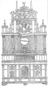 Queen Bess Prints: Curious musical instruments of the sixteenth century, 1860. Creator: Unknown