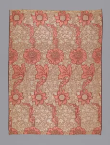 Arts Crafts Movement Collection: Curtain (Original Design Entitled 'Kennet'), England, 1883 (produced 1887)