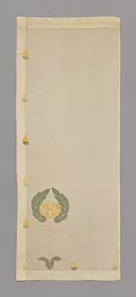 Curtain Panel, Minnesota, 1905. Creator: Unknown