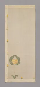 Curtains Collection: Curtain Panel, Minnesota, 1905. Creator: Unknown