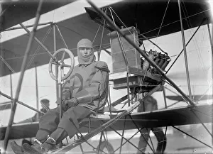 Balaclava Prints: Curtiss Airplane - J.A.D. McCurdy