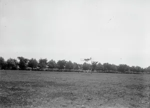 Demonstrating Prints: Curtiss Airplane - Tests And Demonstrations; Twin Engine Biplane