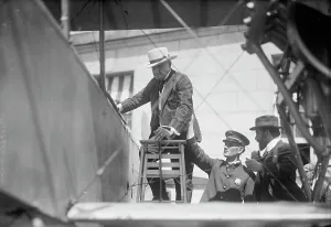 Panama Prints: Curtiss Biplane 2 Engines, with Floats