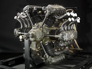 Aircraft Prints: Curtiss Chieftain H-1640, Radial 12 Engine, ca. 1928. Creator