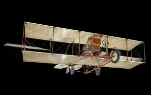 Covering Fabric Gallery: Curtiss D-III Headless Pusher, 1912. Creator: Curtiss Aeroplane and Motor Company