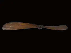 Propulsion Prints: Curtiss Ely Propeller, fixed-pitch, two-blade, wood and metal, 1911