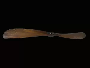 Aeroplane Gallery: Curtiss Ely Propeller, fixed-pitch, two-blade, wood and metal, 1911