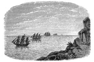 Optical Illusion Prints: Curvature of the Earth, c1880