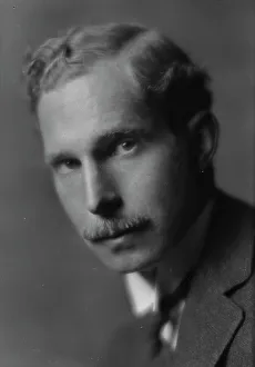 Starched Collar Prints: Cushing, Charles Phelps, Mr. portrait photograph, 1914. Creator: Arnold Genthe