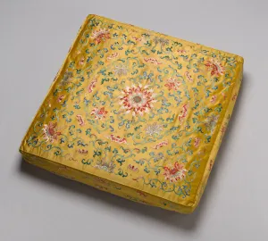 Cushion Cover, China, Qing dynasty (1644-1911), 1750 / 1800. Creator: Unknown