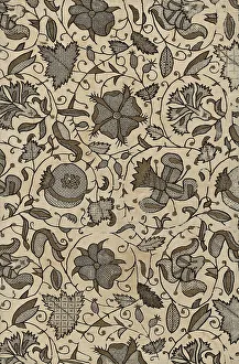 Cushion Cover Prints: Cushion Cover (Made from Woman's Dress)