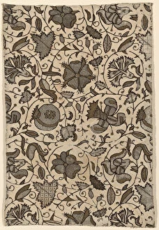 Cushion Cover (Made from Woman's Dress), England, Elizabethan period, 1575 / 1600