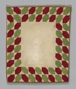 Cushion Cover Prints: Cushion Cover, Rhodes, 17th/18th century. Creator: Unknown