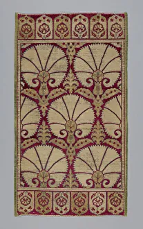 Satin Weave Prints: Cushion Cover, Turkey, 1601/25. Creator: Unknown