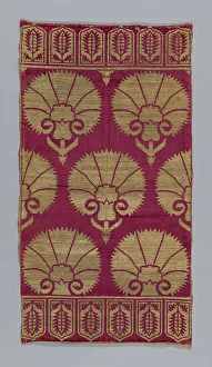 Cushion Cover Prints: Cushion cover, Turkey, 1601/50. Creator: Unknown