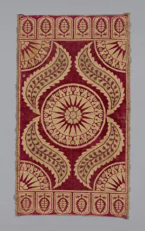 Cushion Cover Prints: Cushion Cover, Turkey, 17th century. Creator: Unknown