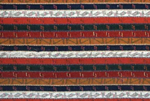 Jute Prints: Cushion Cover, United States, 1801/25. Creator: Unknown