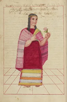 Peru Prints: Cusi Chimpo, completed in 1616. Creator: Unknown