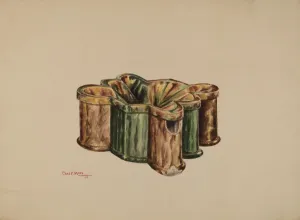 Cuspidor Prints: Cuspidor, 1938. Creator: Charles Moss