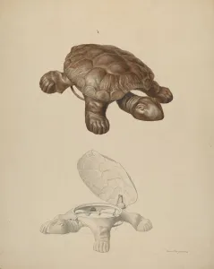 Animal Likeness Prints: Cuspidor, 1938. Creator: Hans Mangelsdorf