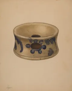 Capelli Giacinto Gallery: Cuspidor, 1940. Creator: Giacinto Capelli
