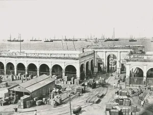 Custom House Prints: The Custom House, Veracruz, Mexico, 1895. Creator: Unknown