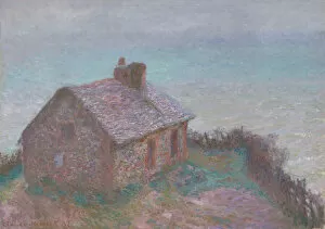 Isolated Gallery: The Customs House at Varengeville, 1897. Creator: Claude Monet
