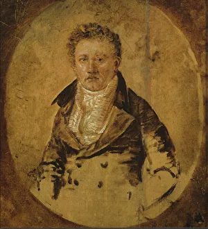 The Customs Officer G. A. Hobin, 1824. Creator: Gustaf Wilhelm Finnberg