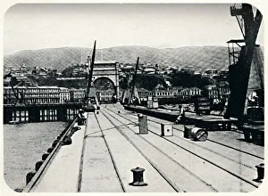 Customs Pier, Valparaiso, 1911