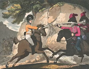 Angelo Henry Gallery: Cut Two and Horses Off Side Protect, New Guard, September 1, 1798. September 1, 1798