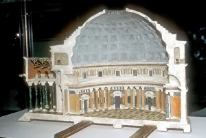 Cutaway model of the Pantheon, Rome