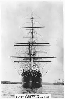 Tall Ship Gallery: Cutty Sark, Falmouth, 1936